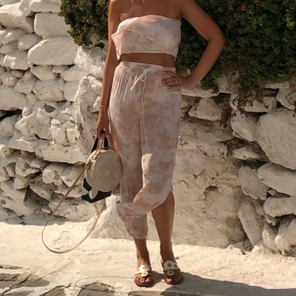 Tiare Hawaii Flutter Cropped Set